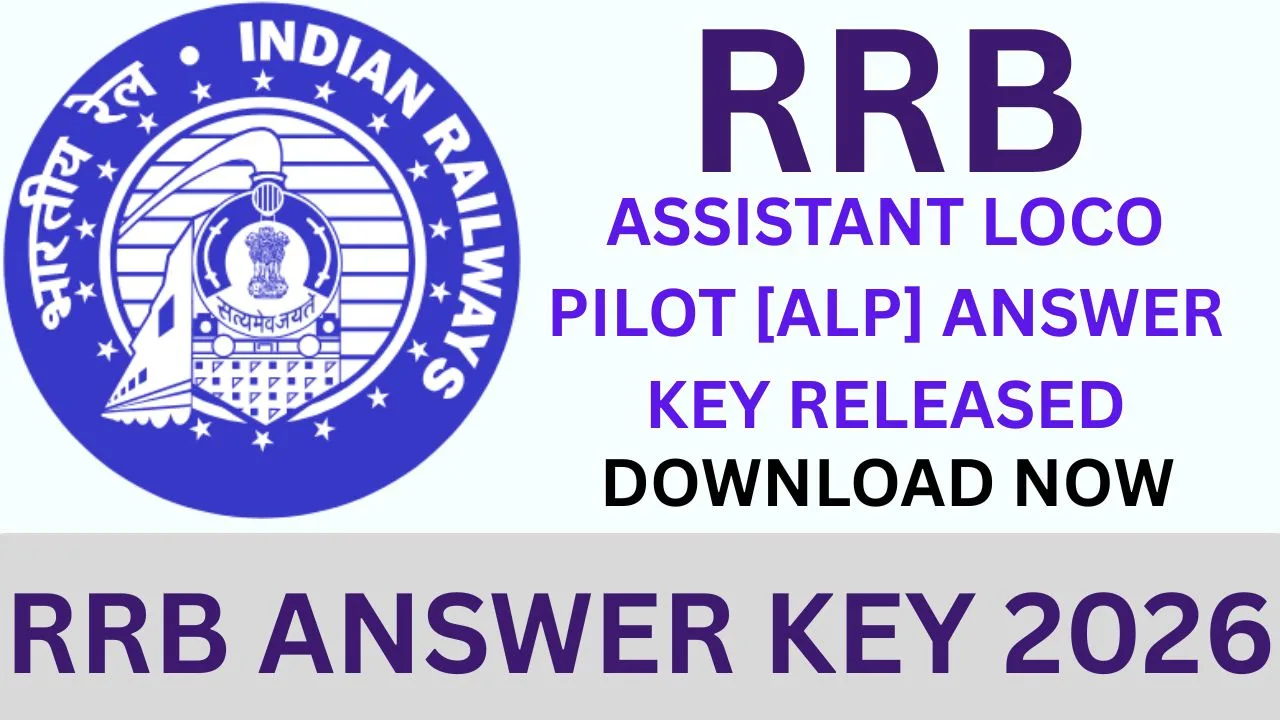 RRB ANSWER KEY 2026