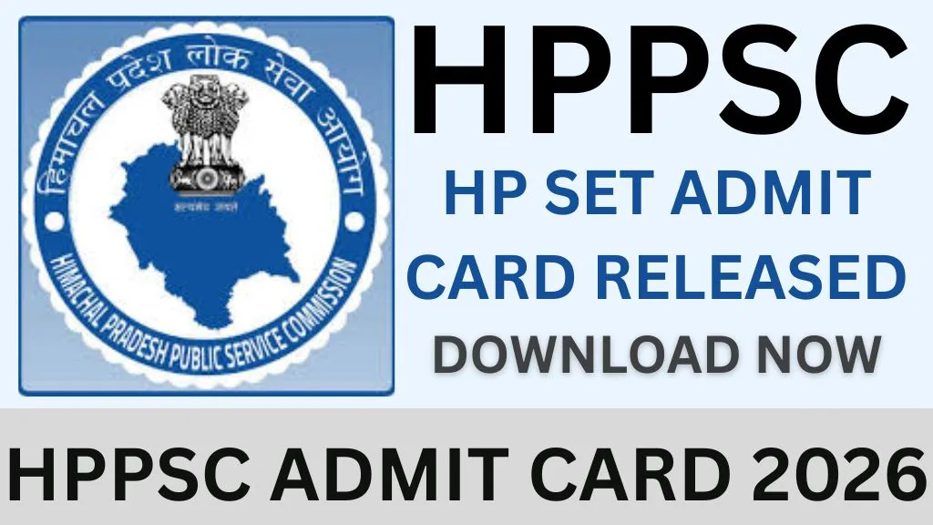 HPPSC ADMIT CARD 2026